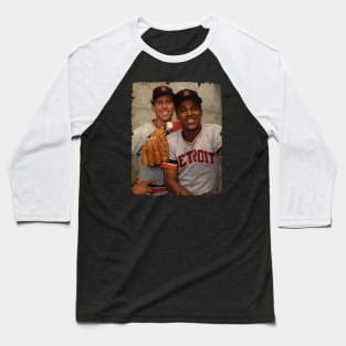 Allan Trammel and Lou Whitaker in Detroit Tigers Baseball T-Shirt